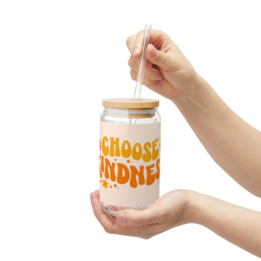 Kindness Changes Everything!  Sipper Glass, 16oz