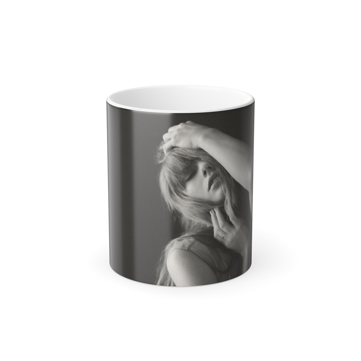 Taylor Color Morphing Mug, 11oz Goes from black to Poet Photo with Hot liquid