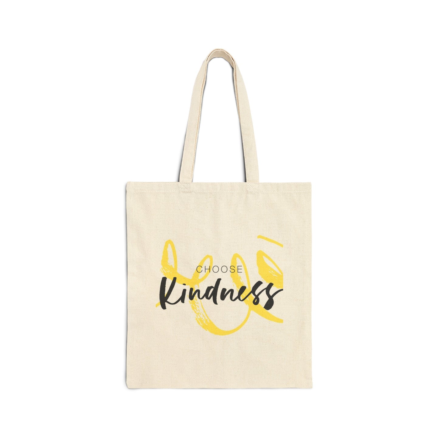 Choose Kindness Cotton Canvas Tote Bag