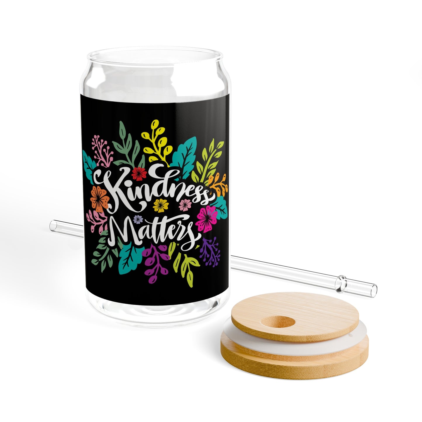 Kindness Matters - Sipper Glass, 16oz