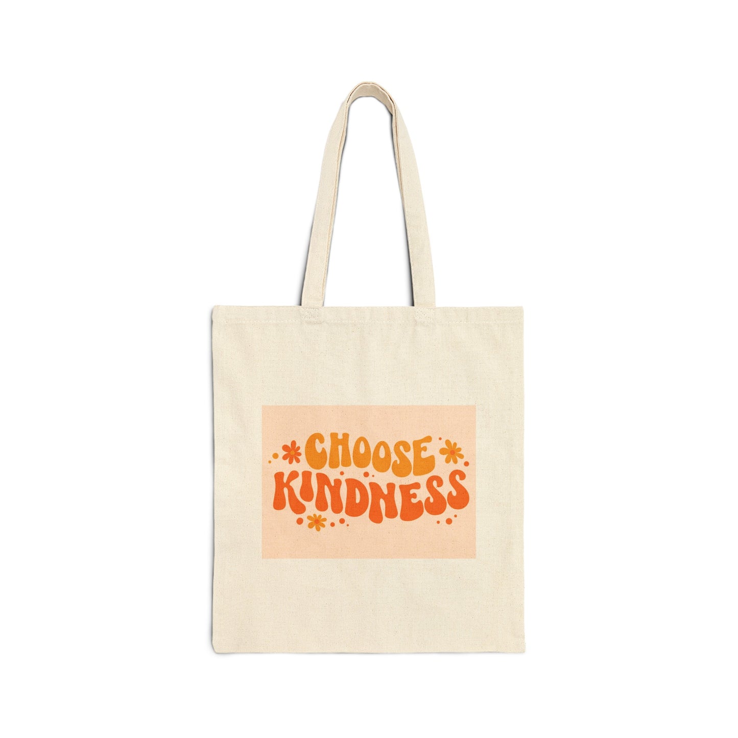 Choose Kindness - Cotton Canvas Tote Bag