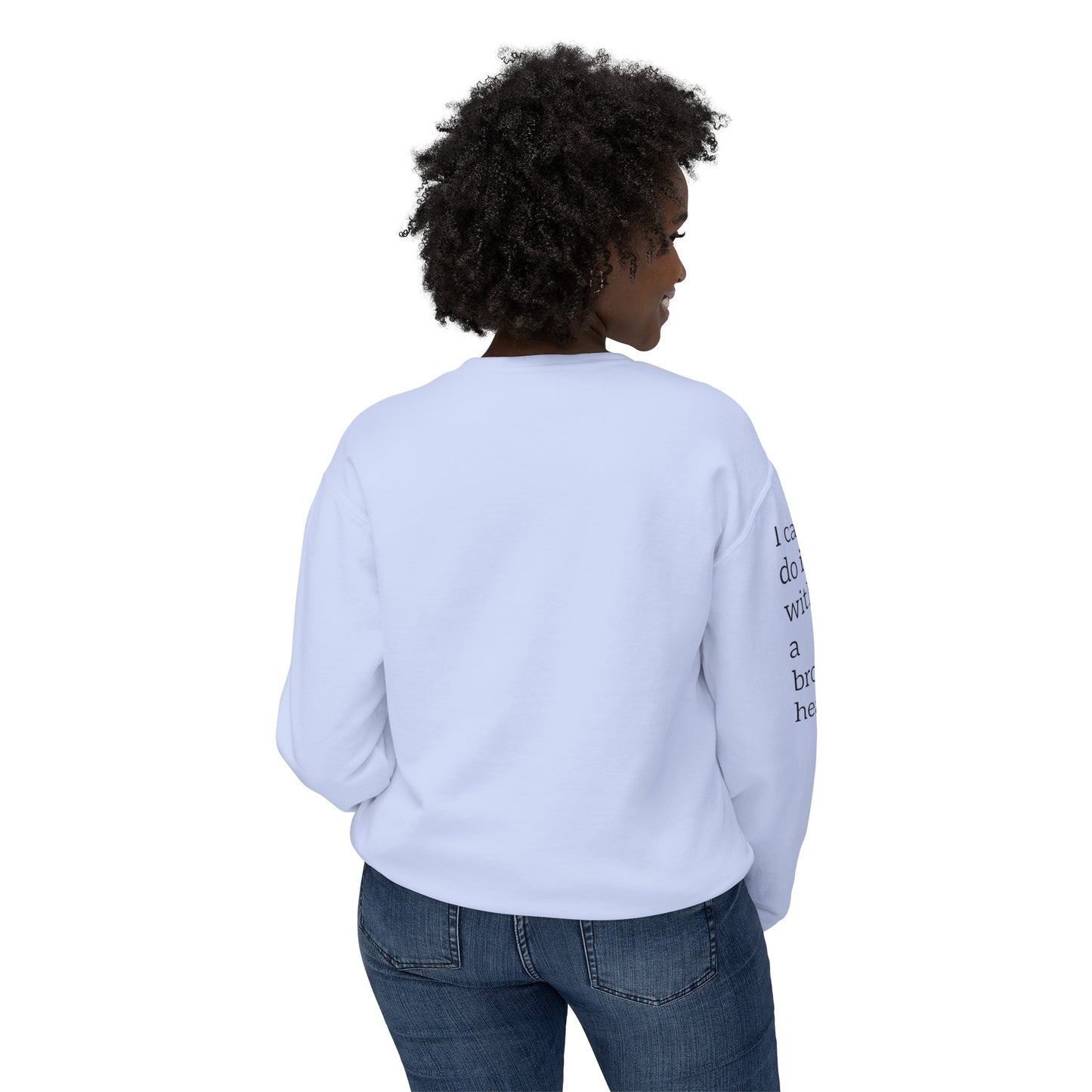 Lights Camera Bitch Smile Sweatshirt! All Colors and Sizes Unisex Lightweight Crewneck Sweatshirt