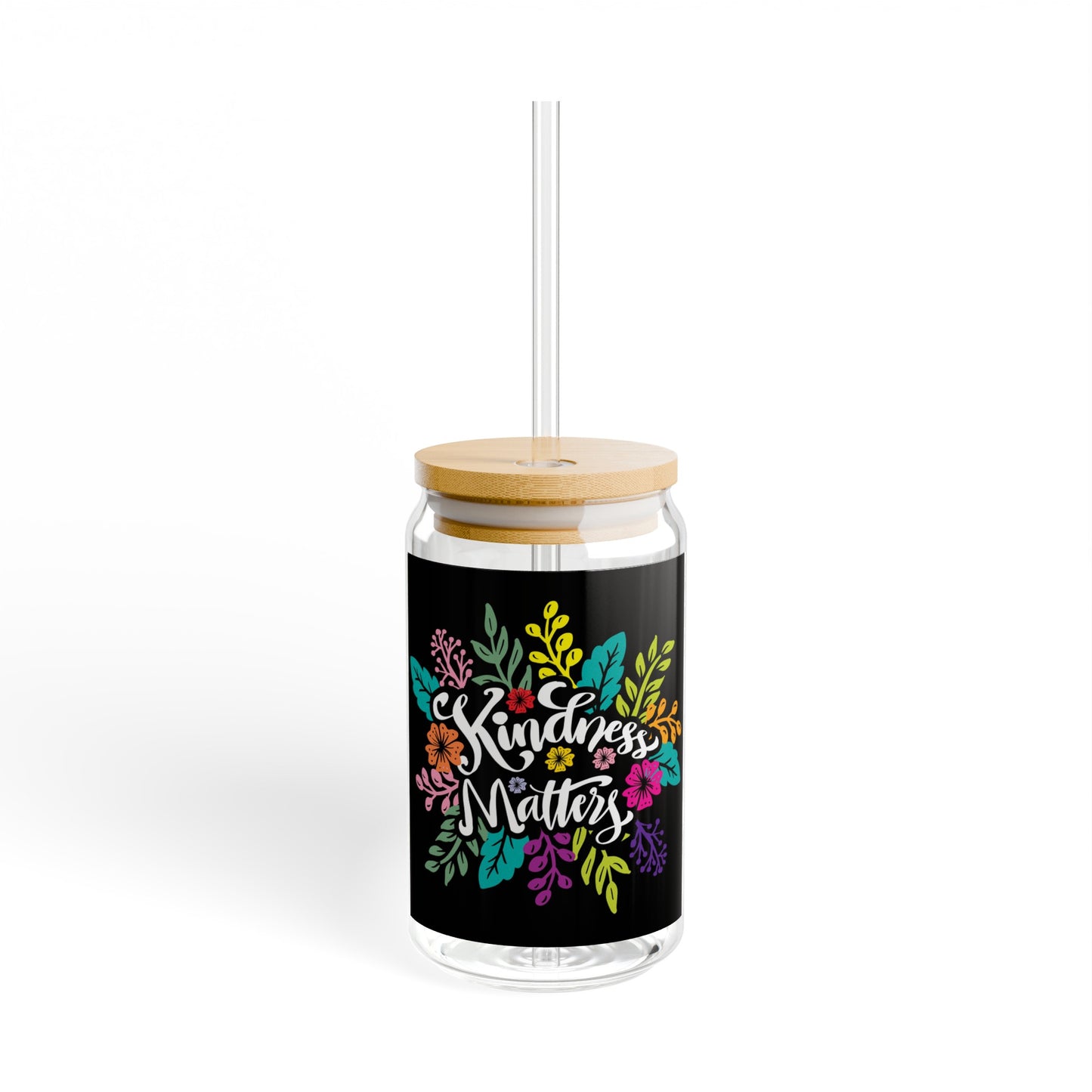 Kindness Matters - Sipper Glass, 16oz