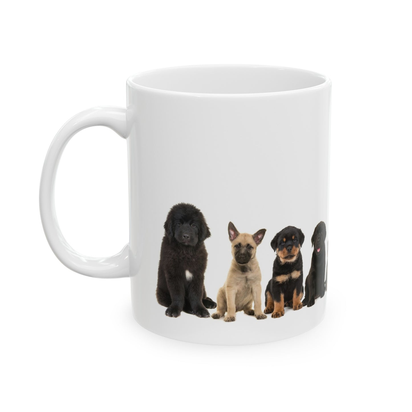 Happy Mugs!  Puppy Edition! Ceramic Mug, (11oz, 15oz)